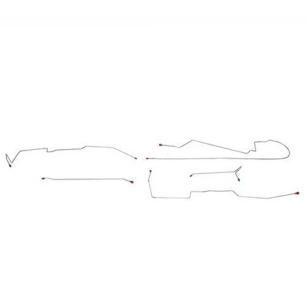 1999-04 Chrysler 300M Intermediate Brake Line AWABS w/ Traction Control YIN9903SS - Intermediate Lines Car Part People