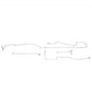 1999-04 Chrysler 300M Intermediate Brake Line AWABS w/ Traction Control YIN9903SS