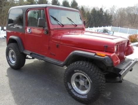1995 Jeep Wrangler 2.5 Inch Lift Kit - Jeep Wrangler YJ 4WD (1987-1995) - 615.2