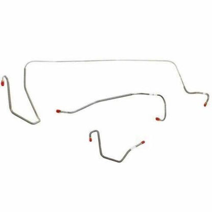 1964-65 Dodge Dart Front Brake Line Kit Standard Brakes Steel YKT6501OM