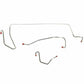 1964-65 Dodge Dart Front Brake Line Kit Standard Brakes Stainless YKT6501SS