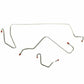 1964-65 Dodge Dart Front Brake Line Kit with Power Brakes Stainless - YKT6502SS