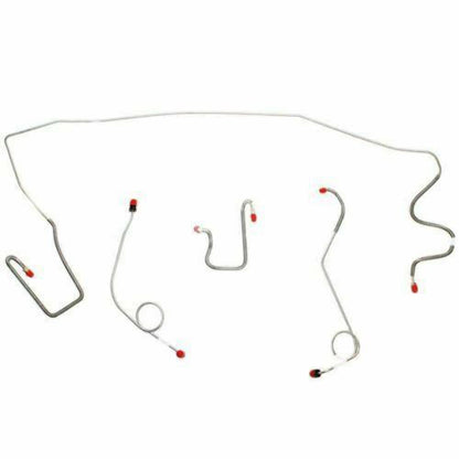 1967 Dodge Dart Front Brake Line Kit Standard Disc/Drum Brakes Steel - YKT6701OM - Front Lines Car Part People