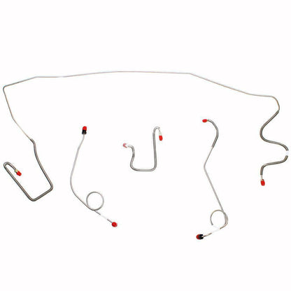 1967 Dodge Dart Front Brake Line Kit Standard Disc/Drum Brakes - YKT6701SS - Front Lines Car Part People