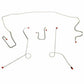 1967 Dodge Dart Front Brake Line Kit Power Disc/Drum Brakes Stainless YKT6702SS