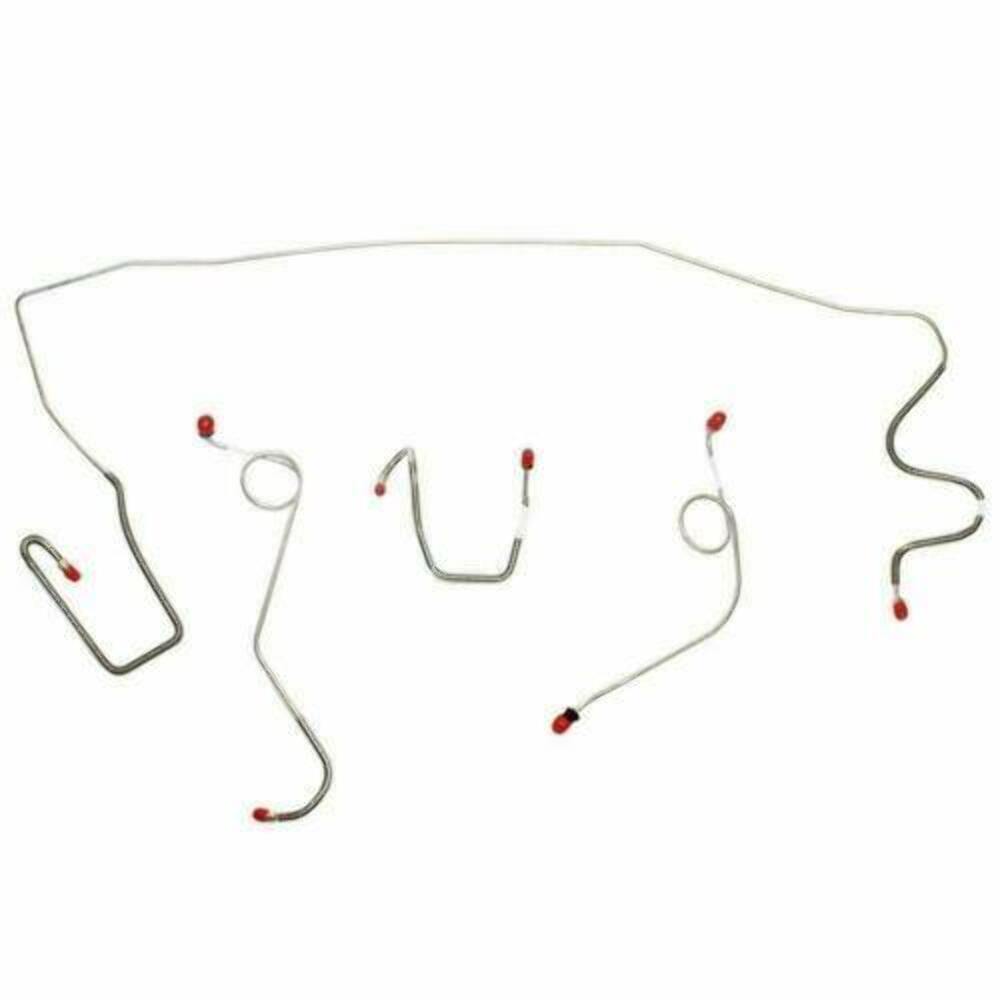 1968-72 Dodge Dart Front Brake Line Kit Standard Disc/Drum Brake Kit - YKT6801OM - Front Lines Car Part People