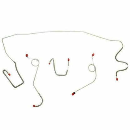 1968-72 Dodge Dart Front Brake Line Kit Standard Disc/Drum Brake Kit - YKT6801OM - Front Lines Car Part People