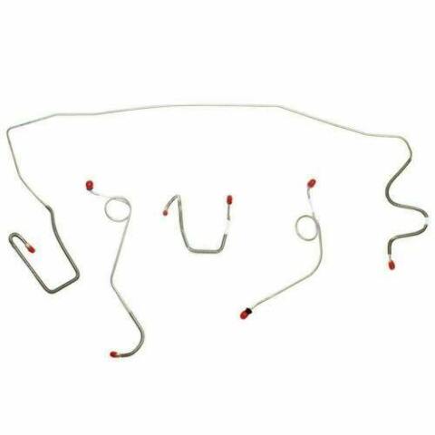 1968-72 Dodge Dart Front Brake Line Kit Standard Disc/Drum Brake Kit - YKT6801OM