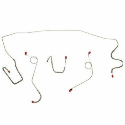 1968-72 Dodge Dart Front Brake Line Kit Standard Disc/Drum Brake Kit - YKT6801SS - Front Lines Car Part People