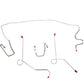 1968-72 Dodge Dart Front Brake Line Kit Power Disc/Drum Brake Kit - YKT6802OM