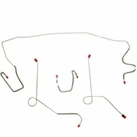 1968-72 Dodge Dart Front Brake Line Kit Power Disc/Drum Brake Kit - YKT6802SS - Front Lines Car Part People