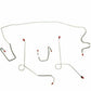 1968-72 Dodge Dart Front Brake Line Kit Power Disc/Drum Brake Kit - YKT6802SS
