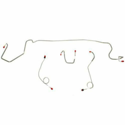 1974 Dodge Dart Front Brake Line Kit Standard Disc/Drum Brake Steel - YKT7401OM - Front Lines Car Part People