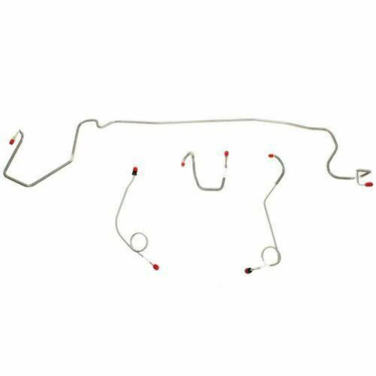 1974 Dodge Dart Front Brake Line Kit Standard Disc/Drum Brake Kit - YKT7401SS - Front Lines Car Part People