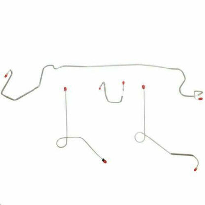 1974-75 Dodge Dart Front Brake Line Kit Power Disc/Drum Brake Kit - YKT7402OM - Front Lines Car Part People