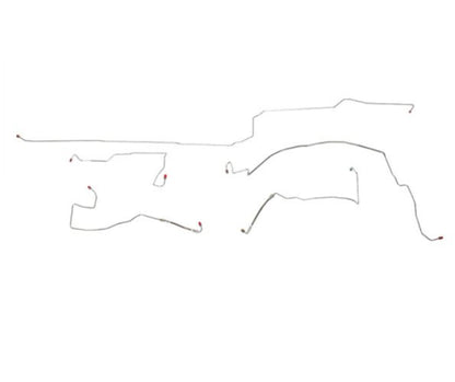 1999-04 Chrysler 300M Front Brake Line Kit AWABS w/ Traction Control - YKT9901OM - Front Lines Car Part People