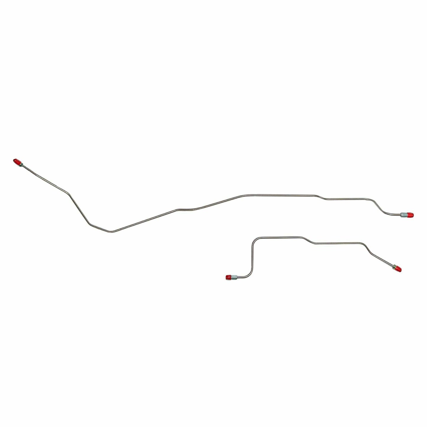 67-69 Mopar A-Body, Dana Rear Axle Lines; Steel; Fine Lines YRA6703OM - Brake Hoses Car Part People