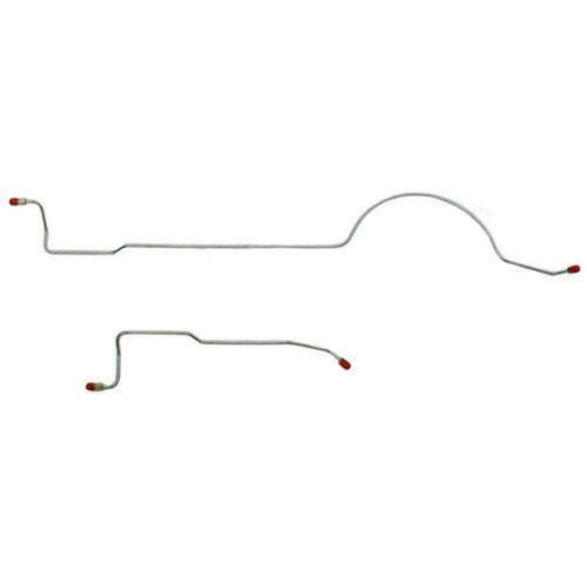 1972-73 Dodge Dart Rear Axle Lines 2 Piece Stainless - YRA7301SS - Rear Lines Car Part People