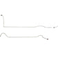1964-66 Plymouth Valiant Transmission Cooler Lines w/ V8 Trans Cooler -YTC6501SS