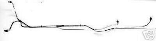 1967-69 Plymouth Barracuda Trans Cooler Lines w/ 8cyl 727 Trans Set - YTC6701OM - Transmission Lines Car Part People