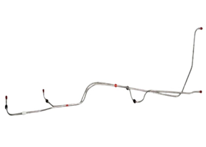 1967-69 Plymouth Barracuda Trans Cooler Lines w/ 8cyl 727 Trans Set - YTC6701SS - Transmission Lines Car Part People