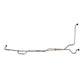1969-72 Dodge Dart Transmission Cooler Lines 727 Trans Set Steel - YTC7001OM