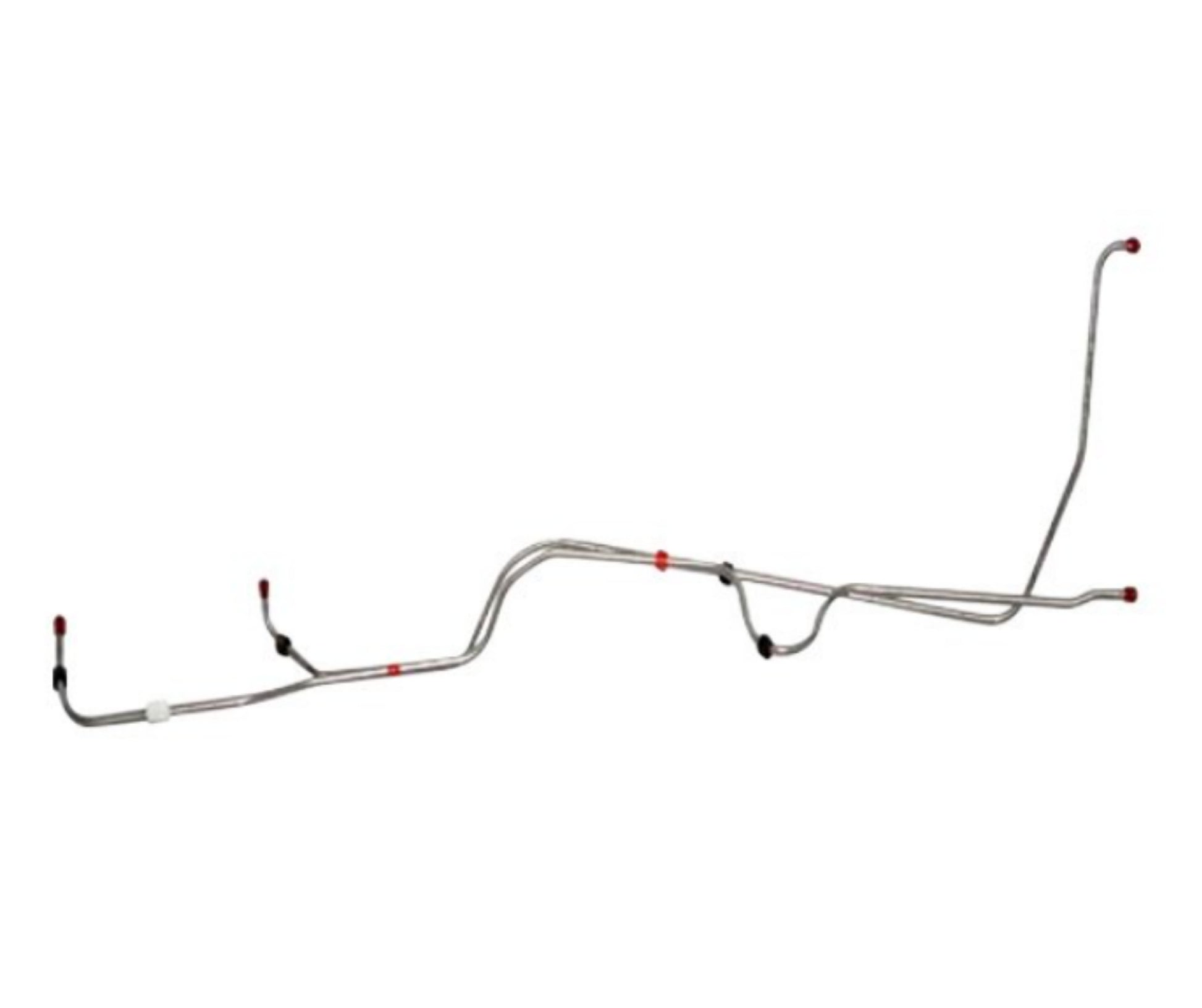Transmission Cooler Lines For 69-72 Mopar A-Body 727 Trans Set w/Loop Close to R - Transmission Lines Car Part People