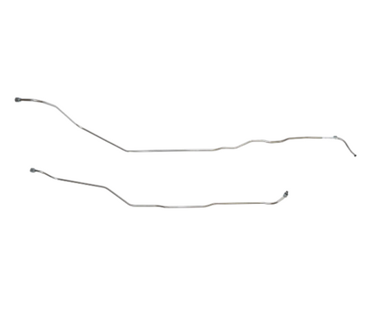 1972-73 Dodge Dart Transmission Cooler Lines 340 V8 727 Trans Set - YTC7201OM - Transmission Lines Car Part People