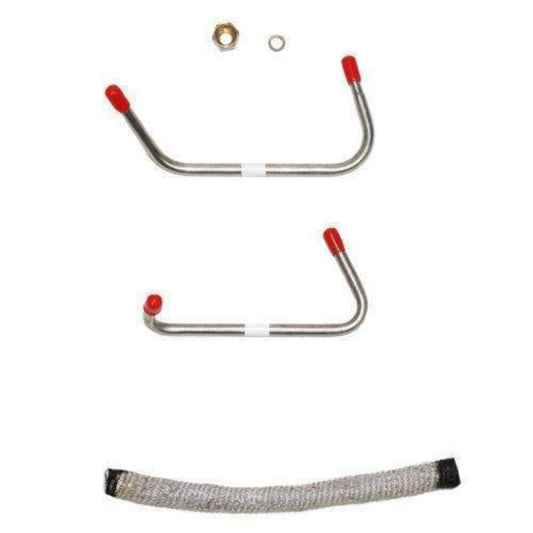 70-73 Ford Mustang Carburetor Tube Kit W/351C Stainless Steel - Pre-Bent Fuel Lines Car Part People