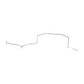 1967 Ford Mustang Fuel Line Kit 8cyl 5/16 Inch Tank-Pump Fuel Line - ZGL6702SS