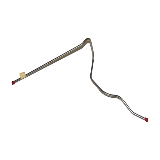 1967 Ford Mustang Fuel Line Kit V8 Front of 2 Piece 5/16 Inch Steel - ZGL6704OM - Pre-Bent Fuel Lines Car Part People