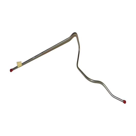 1967 Ford Mustang Fuel Line Kit Front of 2 Piece 5/16 Inch Stainless - ZGL6704SS - Pre-Bent Fuel Lines Car Part People