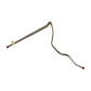 1967 Ford Mustang Fuel Line Kit Front of 2 Piece 5/16 Inch Stainless - ZGL6704SS