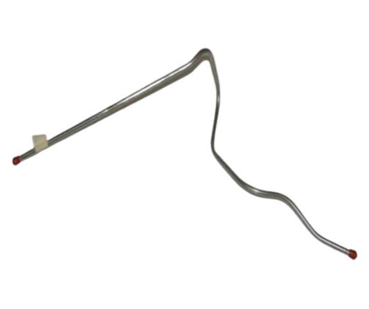 1967-70 Ford Mustang Fuel Line Kit 6cyl Front of 5/16 Inch Stainless - ZGL6705SS - Pre-Bent Fuel Lines Car Part People