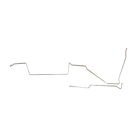 1967 Mercury Cougar Fuel Line Kit 2 Piece 5/16 Fuel Line Steel - ZGL6713OM