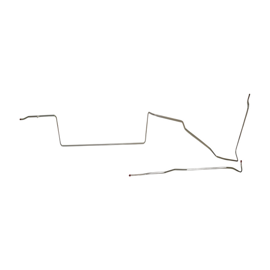 For Ford Mustang 1968 Fuel Line Kit w/ V8 2 Piece 3/8"-ZGL6803SS-CPP - Pre-Bent Fuel Lines Car Part People