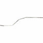 Fuel Line  For 68-70 Ford Mustang 8 Cylinder Front of 3/8 Inch Stainless Fine - ZGL6804SS