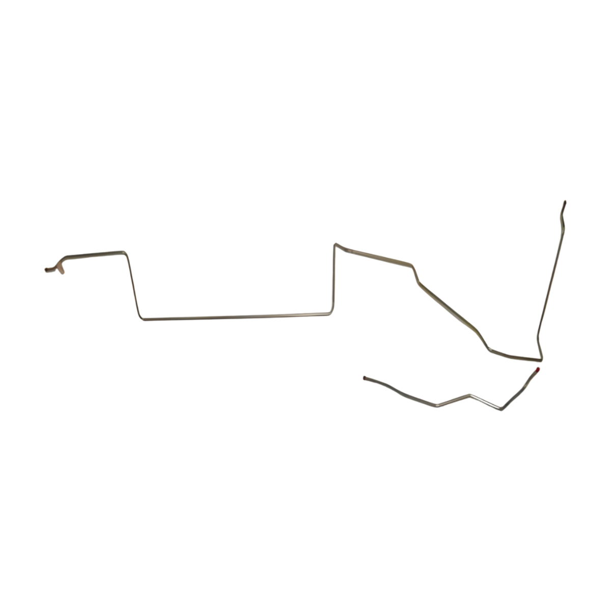 1968-70 Ford Mustang Fuel Line Kit 6 Cylinder 3/8 Tank-Pump Fuel Line- ZGL6806SS - Pre-Bent Fuel Lines Car Part People