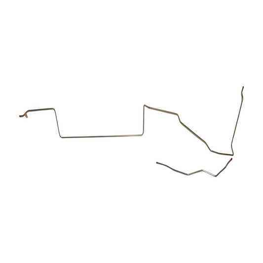 1968-70 Ford Mustang Fuel Line Kit 6 Cylinder 3/8 Tank-Pump Fuel Line- ZGL6806SS - Pre-Bent Fuel Lines Car Part People