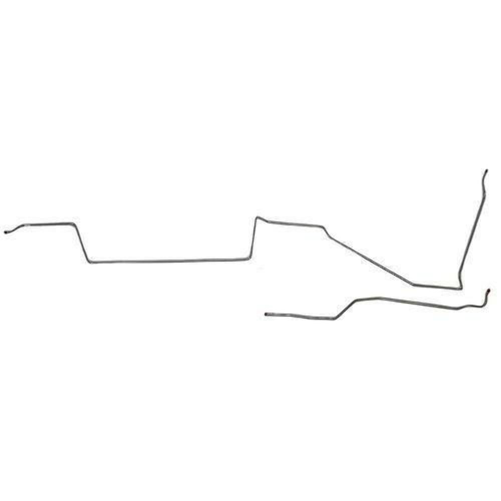 1968 Mercury Cougar Fuel Line w/ Staggered Shocks 2 Piece Tank-Pump - ZGL6812OM - Pre-Bent Fuel Lines Car Part People