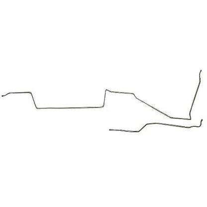 1968 Mercury Cougar Tank to Pump Fuel Line Kit Staggered Shocks 2 Piece ZGL6812SS