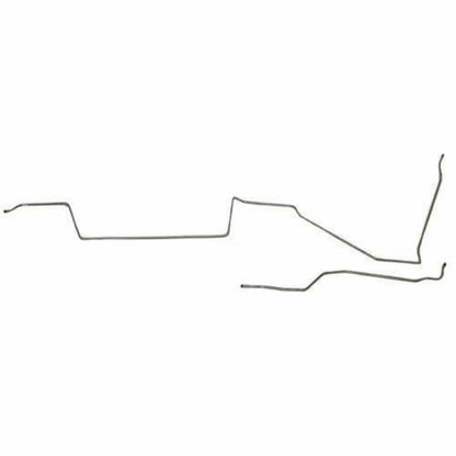Fuel Line Kit For 68 Mercury Cougar V8 2 Piece 3/8 Inch Fuel Line Steel - Pre-Bent Fuel Lines Car Part People