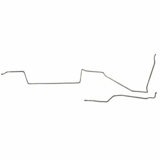 1968 Mercury Cougar Fuel Line Kit V8 2 Piece 3/8 Inch Fuel Line Steel -ZGL6813SS - Pre-Bent Fuel Lines Car Part People