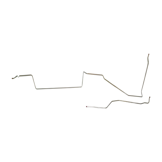 ZGL6912OM - Fine Lines Fuel Line Kit 2 Piece 3/8 Inch Fuel Line Steel - 1969 Mercury Cougar - Pre-Bent Fuel Lines Car Part People
