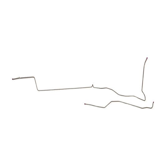 For Ford Mustang 1970 Fuel Line Kit w/ 8 Cylinder 2 Piece 3/8"-ZGL7002SS-CPP - Pre-Bent Fuel Lines Car Part People