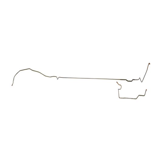 1971-73 Ford Mustang Fuel Line Kit 8cyl 3/8 Inch Tank-Pump Fuel Line - ZGL7102OM - Pre-Bent Fuel Lines Car Part People