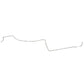 1984-86 Ford Mustang Intermediate Fuel Lines w/ Subframe Connectors - ZGL8402OM