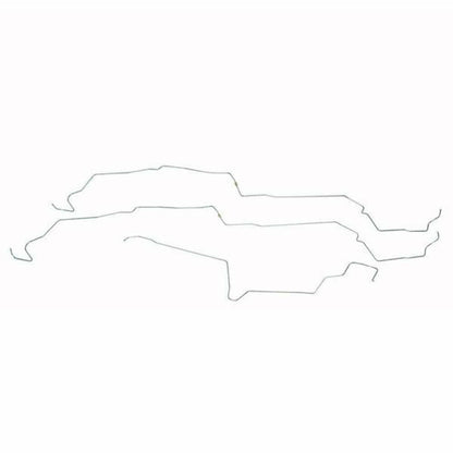 For Ford Mustang 1986 Fuel Line Kit w/ V8 Intermediate-ZGL8601SS-CPP - Pre-Bent Fuel Lines Car Part People