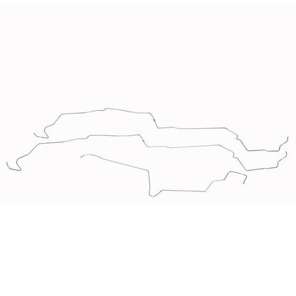 1986 Ford Mustang V8 Intermediate Fuel Lines w/ Subframe Connectors - ZGL8602OM - Pre-Bent Fuel Lines Car Part People