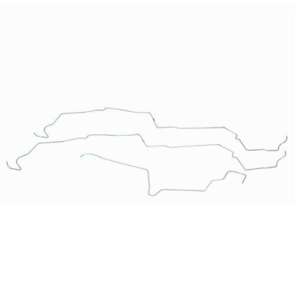 1987-93 Ford Mustang Fuel Line Kit V8 w/ Subframe Connectors Steel - ZGL8701OM - Pre-Bent Fuel Lines Car Part People